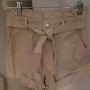 Abercrombie & Fitch Hig Waisted Belted Shorts